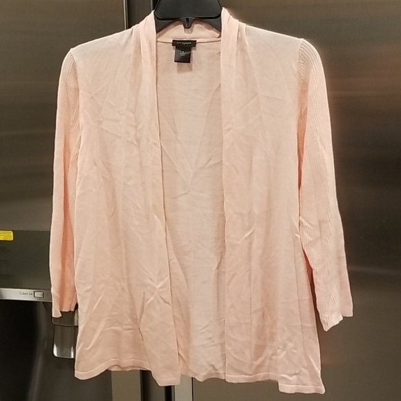 Ann Taylor Sweaters - 💕ANN TAYLOR💕 Pink Long Sleeve Open Cardigan